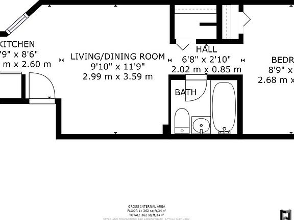 3rd image of 330 E 93rd St #D3