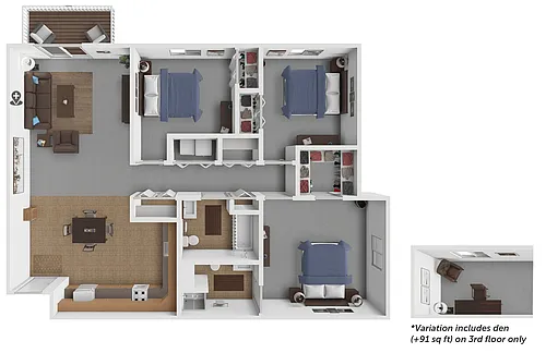 Floor plan Roosevelt