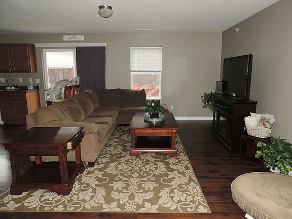 family room with lam hardwd
