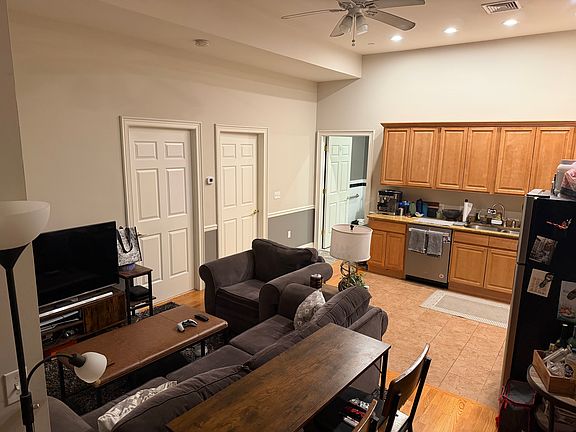 Kitchen + Living Room