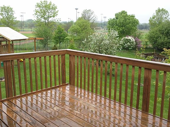 Beautiful view from deck