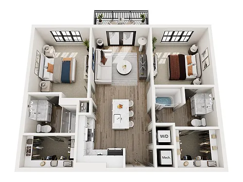 Floor plan B1