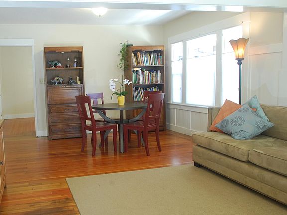 Open-Concept Front Room and Dining Room