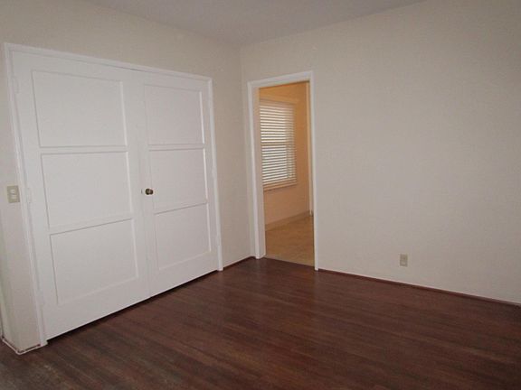 Living Room with Large Storage Closet