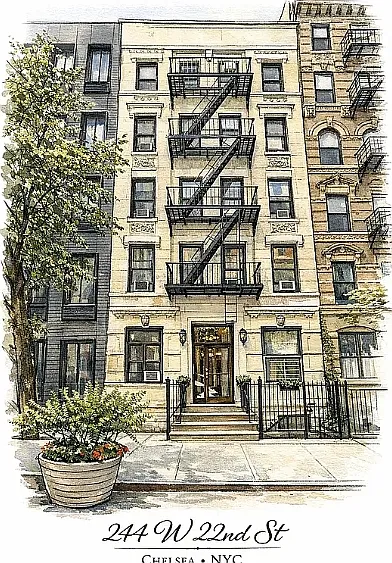 244 W 22nd St #2E — Photo 8