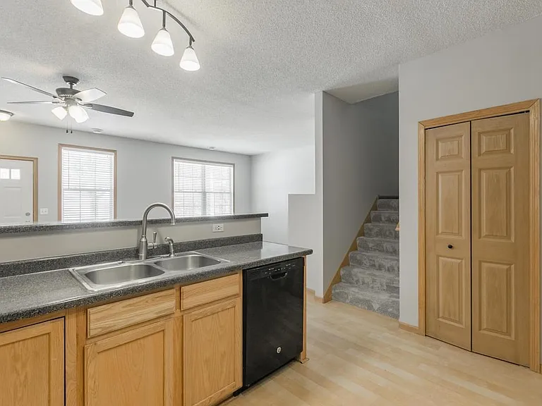 Kitchen, Stairs to 2nd Floor