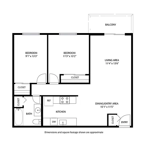 Floor plan Style B