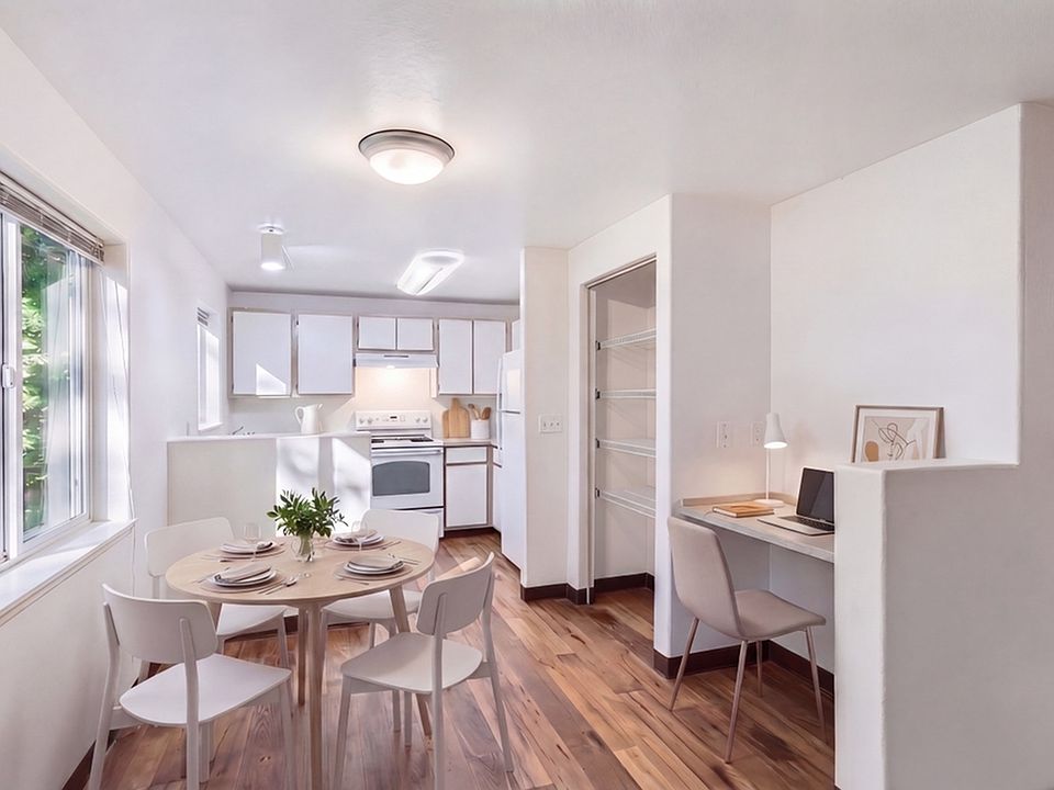 Spacious kitchen gives you space to dine and entertain with spacious storage options