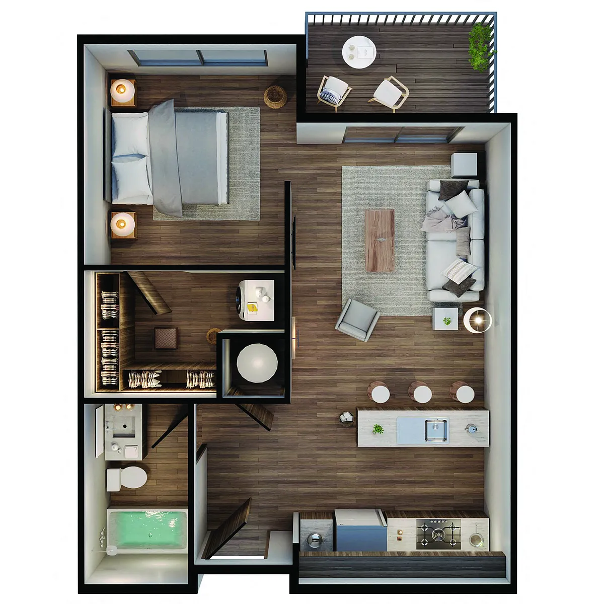 Floor plan Ivory
