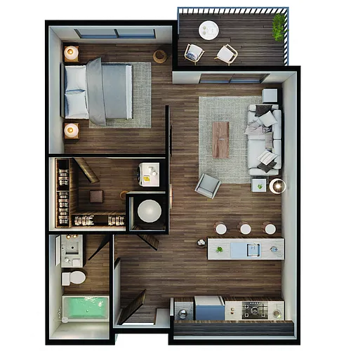 Floor plan Ivory
