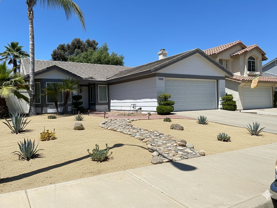 This photo is of the house with the new yard being installed...