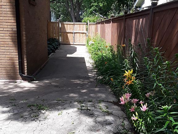 private 6 foot fence all the way around. Secure.