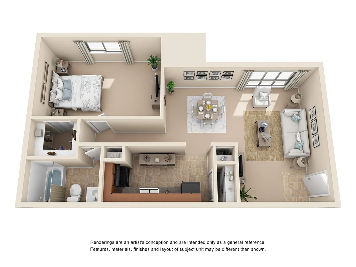 Floor plan The Lily
