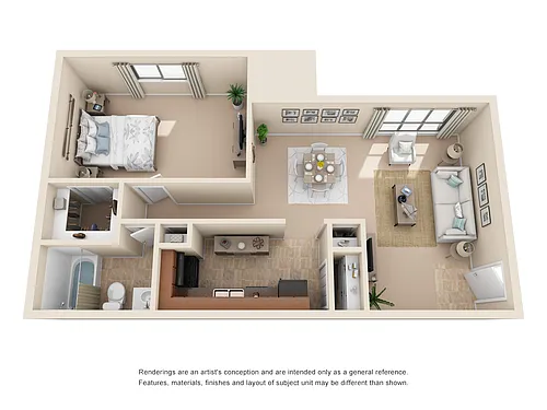 Floor plan The Lily