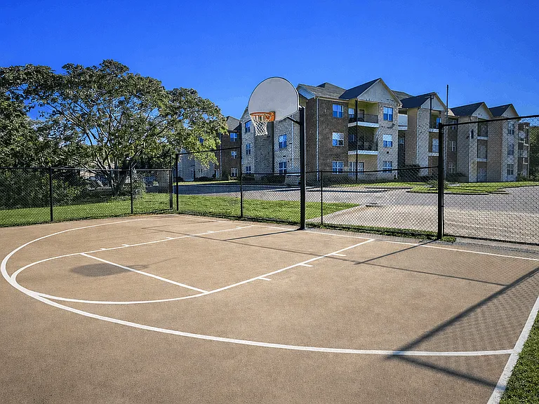 Basketball Court at Southwest Pines in Tyler, TX _ Perfect for Outdoor Play