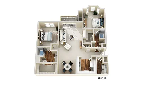 Floor plan Bishop