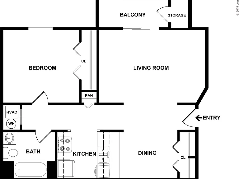 Beech: Beds - 1: Baths - 1: SqFt Range - 695 to 695