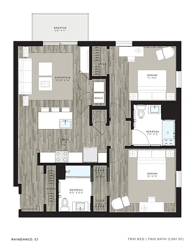 Floor plan C-1
