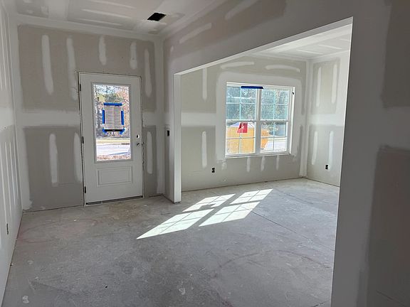 Foyer featuring the AW Collection R Serene - Soft light and open space create a calm welcome.