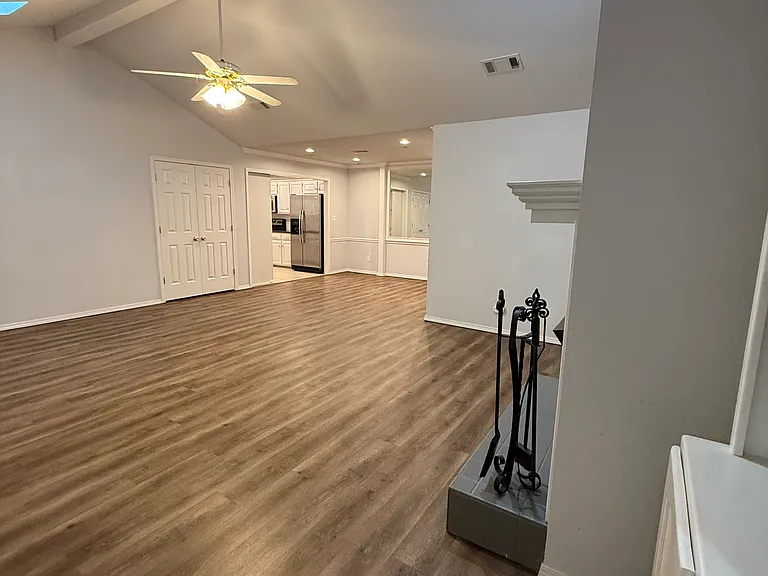 Luxury vinyl throughout.