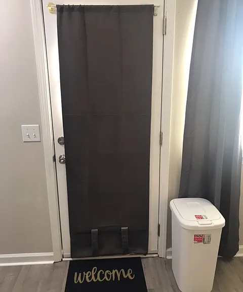 back yard door