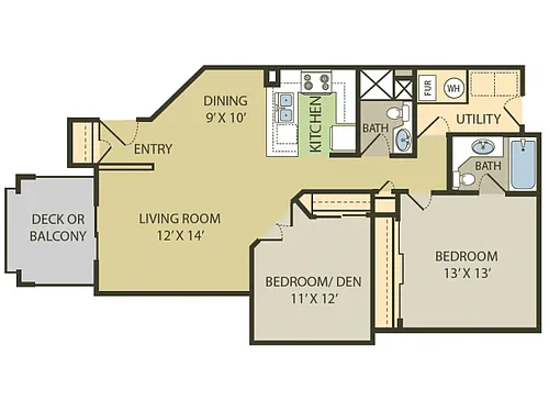 Floor plan Chesapeake