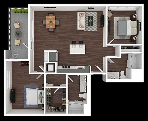 Floor plan IPA B3
