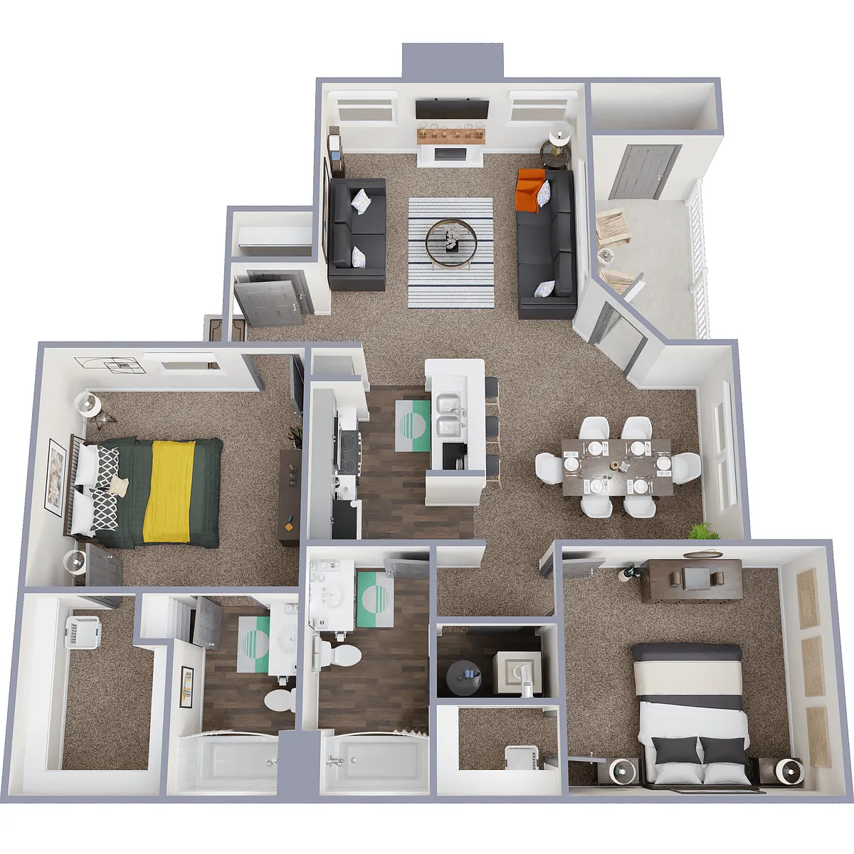 Floor plan B2