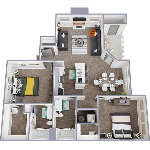 Floor plan B2