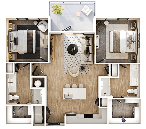 Floor plan B1