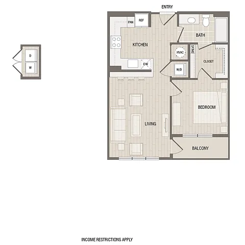 Floor plan A1.P8 Affordable