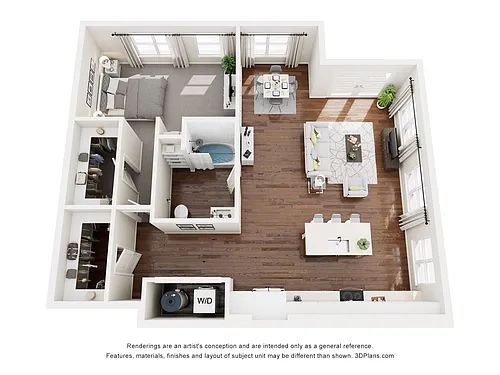 Floor plan Bierstadt