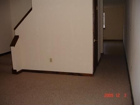 Living room leading to kitchen