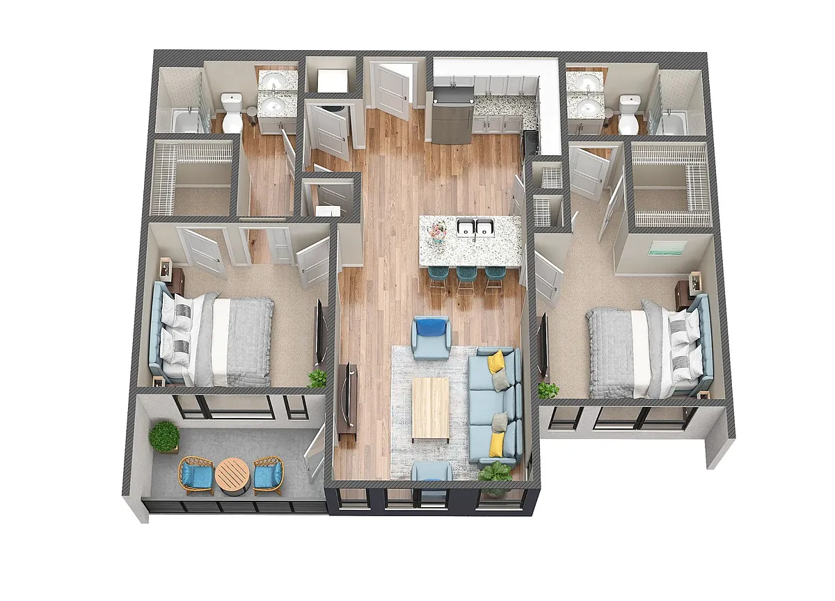 Floor plan Monet