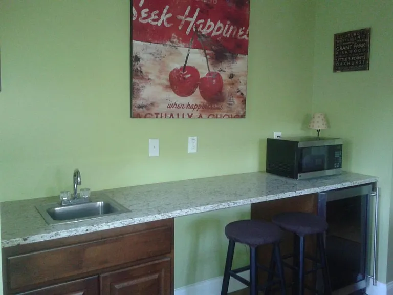 Carriage house kitchenette
