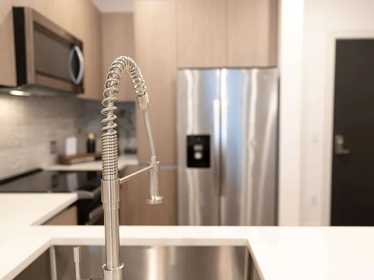 Cook with ease using sleek, modern appliances.