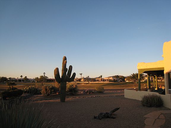 Rear toward golf course