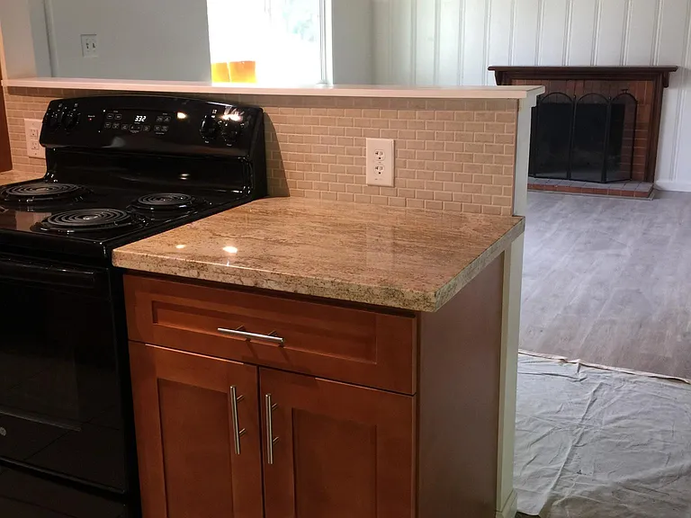 New GE appliances including stove, dishwasher and refrigerat