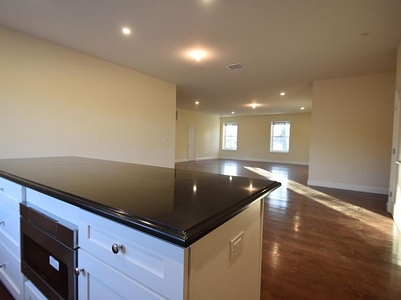 View from kitchen to great room