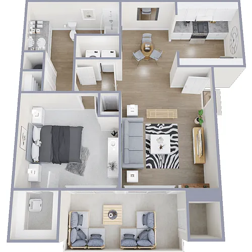 Floor plan Versailles