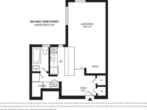 2nd image of 305 W 52nd St APT 5M
