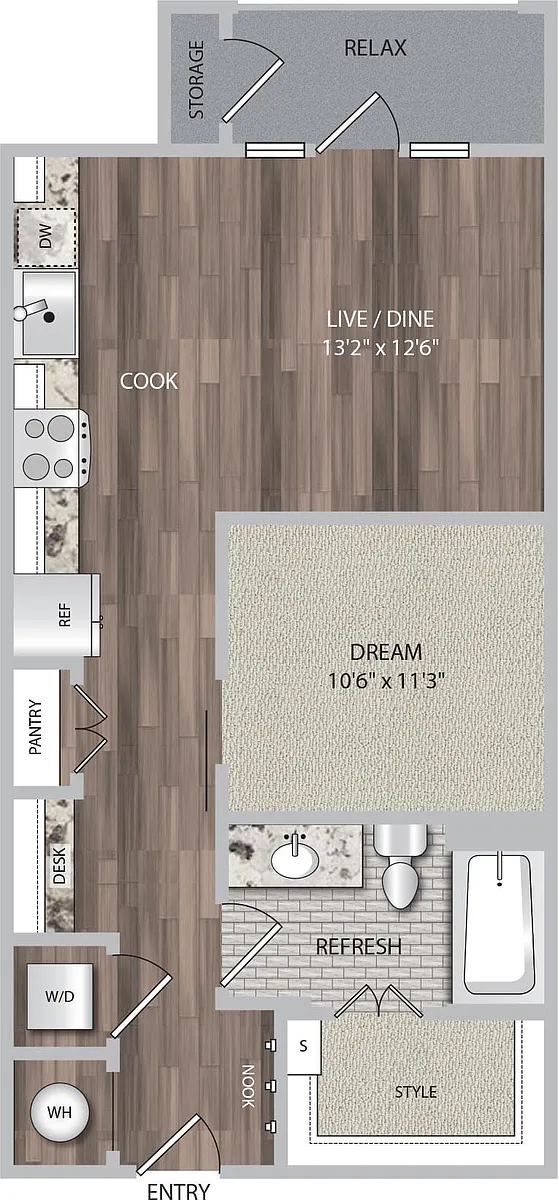 Floor plan E2
