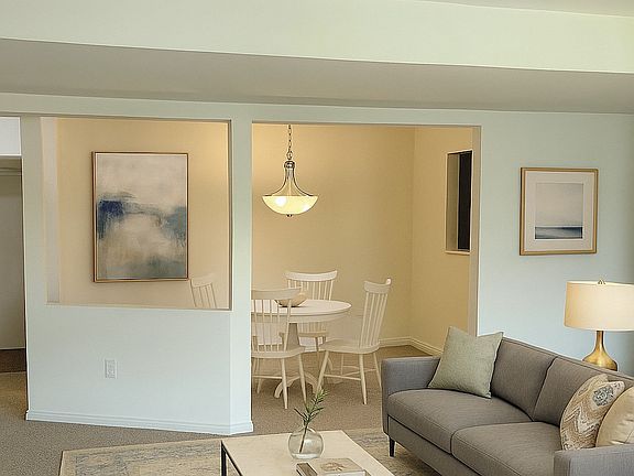 Living and Open Dining Space