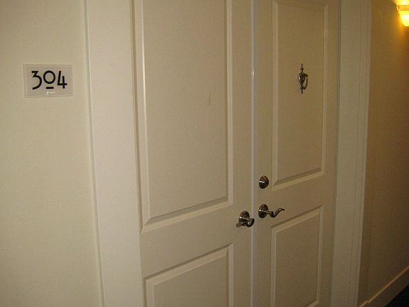 Elegant Double-Door Entry