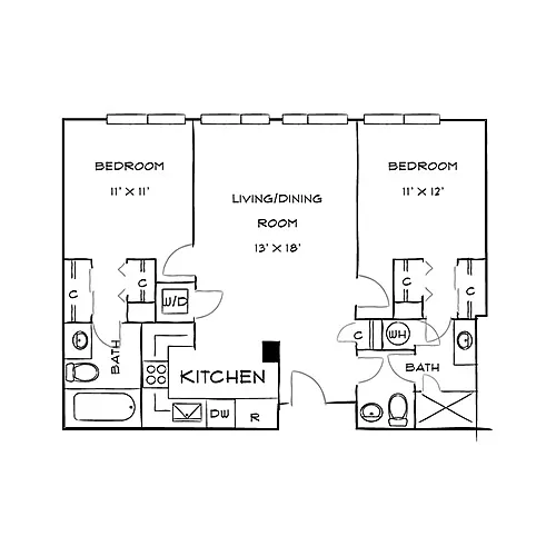 Floor plan Palm