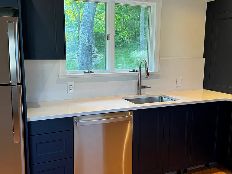 new stainless appliances