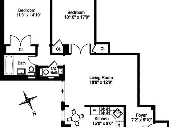 2nd image of 41 W 72nd St APT 10D