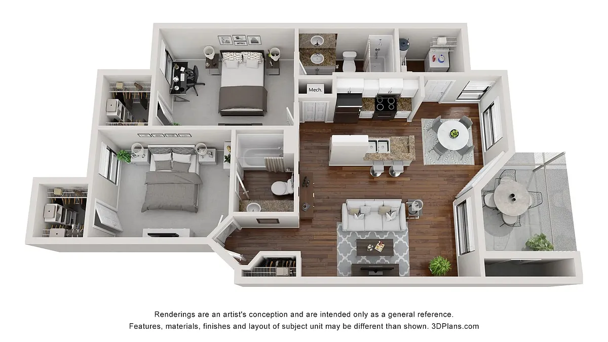 Floor plan The Martinique Autograph