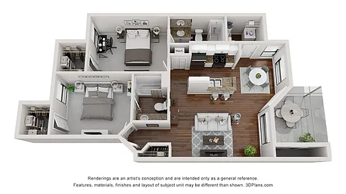 Floor plan The Martinique Autograph