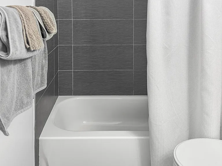 One bathroom